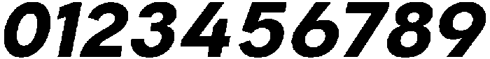 Aukim II Bold Italic otf (700) Font OTHER CHARS