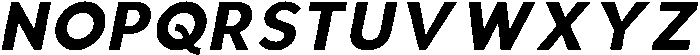 Aukim II Bold Italic otf (700) Font UPPERCASE