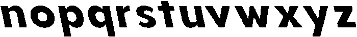 Aukim II Bold Slanted otf (700) Font LOWERCASE
