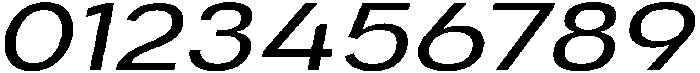 Aukim II Expanded Italic otf (400) Font OTHER CHARS