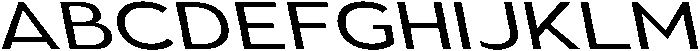 Aukim II Expanded Slanted otf (400) Font UPPERCASE
