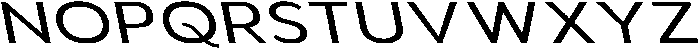 Aukim II Expanded Slanted otf (400) Font UPPERCASE