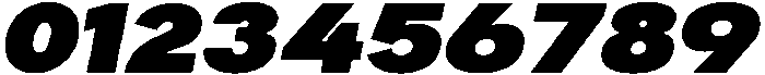 Aukim II Extra Black Expanded It otf (900) Font OTHER CHARS
