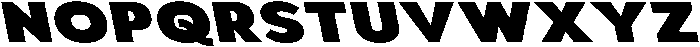 Aukim II Extra Black Expanded Sl otf (900) Font UPPERCASE