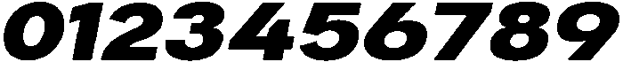 Aukim II Extra Bold Expanded It otf (700) Font OTHER CHARS