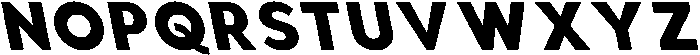 Aukim II Extra Bold Slanted otf (700) Font UPPERCASE