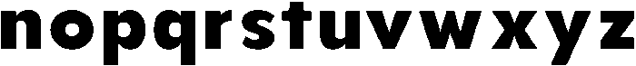 Aukim II Extra Bold otf (700) Font LOWERCASE