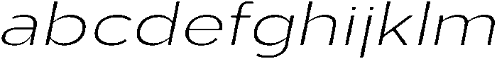 Aukim II Extra Light Expanded It otf (200) FONT