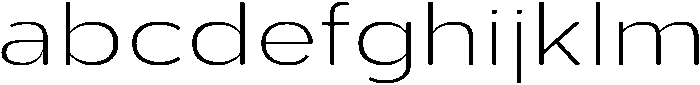 Aukim II Extra Light Expanded otf (200) FONT