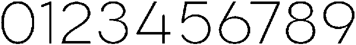 Aukim II Extra Light otf (200) Font OTHER CHARS