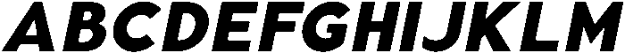 Aukim II ExtraBold Italic otf (700) Font UPPERCASE
