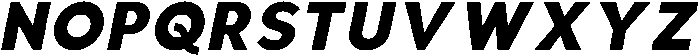 Aukim II ExtraBold Italic otf (700) Font UPPERCASE