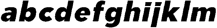 Aukim II ExtraBold Italic otf (700) FONT