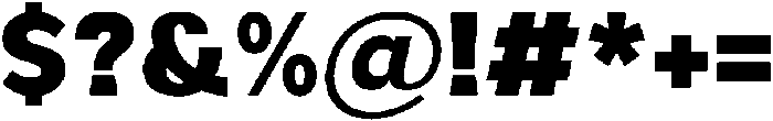 Aukim II Heavy otf (800) Font OTHER CHARS