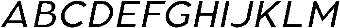 Aukim II Italic otf (400) Font UPPERCASE