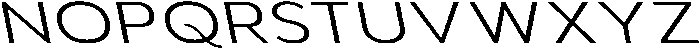 Aukim II Light Expanded Slanted otf (300) Font UPPERCASE