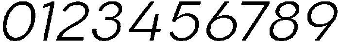 Aukim II Light Italic otf (300) Font OTHER CHARS