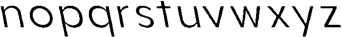 Aukim II Light Slanted otf (300) Font LOWERCASE