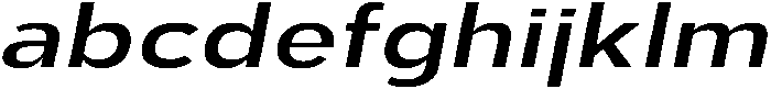 Aukim II Medium Expanded Italic otf (500) FONT