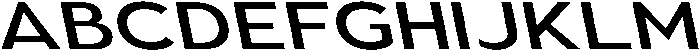 Aukim II Medium Expanded Slanted otf (500) Font UPPERCASE