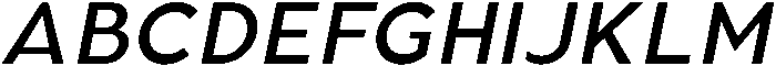 Aukim II Medium Italic otf (500) Font UPPERCASE