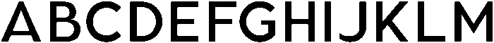 Aukim II Medium otf (500) Font UPPERCASE