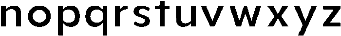 Aukim II Medium otf (500) Font LOWERCASE