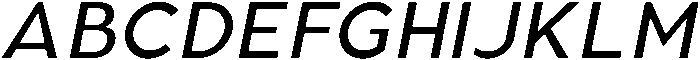 Aukim II News Italic otf (400) Font UPPERCASE