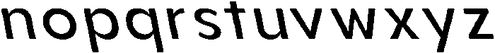 Aukim II News Slanted otf (400) Font LOWERCASE