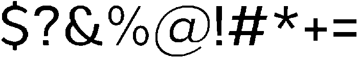 Aukim II Regular otf (400) Font OTHER CHARS