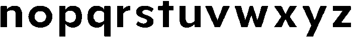 Aukim II Semi Bold otf (600) Font LOWERCASE