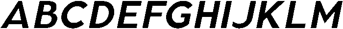 Aukim II SemiBold Italic otf (600) Font UPPERCASE