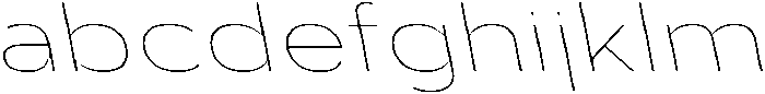 Aukim II Thin Expanded Slanted otf (100) FONT