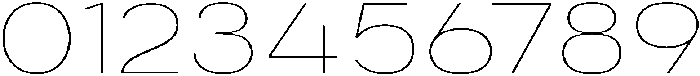 Aukim II Thin Expanded otf (100) Font OTHER CHARS