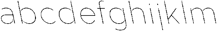 Aukim II Thin Slanted otf (100) FONT