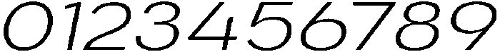 Aukim II Ultra Light Expanded Italic otf (300) Font OTHER CHARS