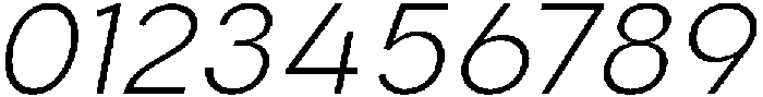 Aukim II Ultra Light Italic otf (300) Font OTHER CHARS