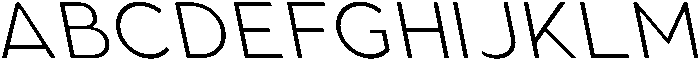 Aukim II Ultra Light Slanted otf (300) Font UPPERCASE