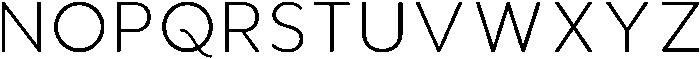 Aukim II Ultra Light otf (300) Font UPPERCASE