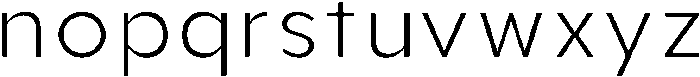 Aukim II Ultra Light otf (300) Font LOWERCASE