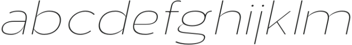 Aukim Thin Expanded Italic otf (100) FONT