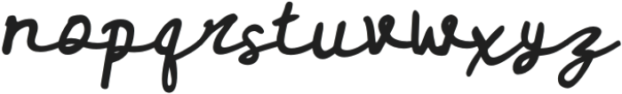 Aukrey Mooa Script otf (400) Font LOWERCASE