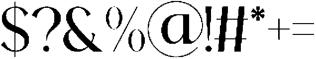 Auleriz otf (400) Font OTHER CHARS