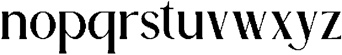 Auleriz otf (400) Font LOWERCASE