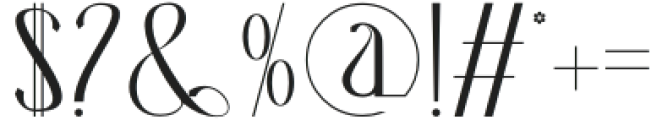 Aulora Regular otf (400) Font OTHER CHARS