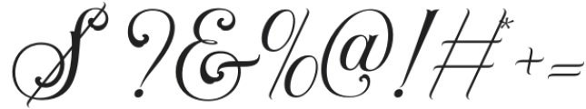 AunthaClear-Regular otf (400) Font OTHER CHARS