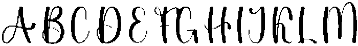 Auntie Regular otf (400) Font UPPERCASE