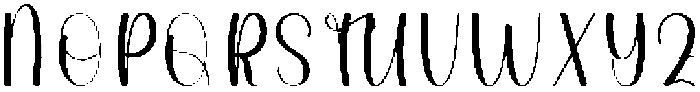 Auntie Regular otf (400) Font UPPERCASE