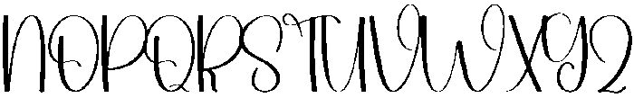 Auntie Regular otf (400) Font UPPERCASE