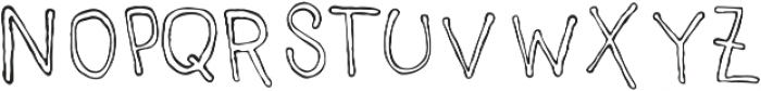 AuntieLee ttf (400) Font LOWERCASE